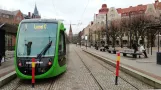 Nur wenige Straßenbahnen in Lund