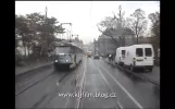 Prag, Straßenbahnlinie 22 im Führerstand. Teil 3