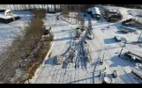 Winterzeit im Sporvejsmuseet Skjoldenæsholm