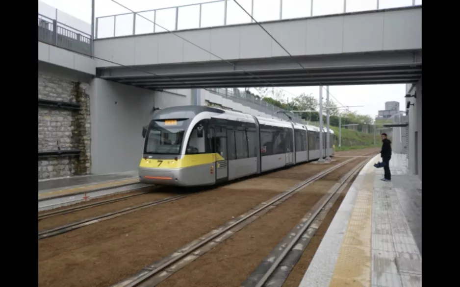 Bergamo - TEB-Straßenbahnlinie T1 Bergamo Albino