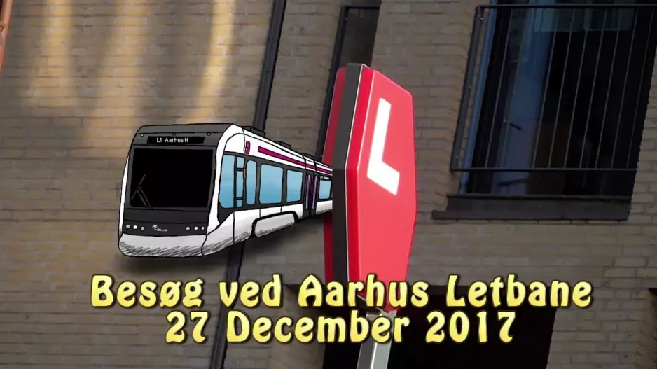 Besuch der Stadtbahn Aarhus – 27.12.2017