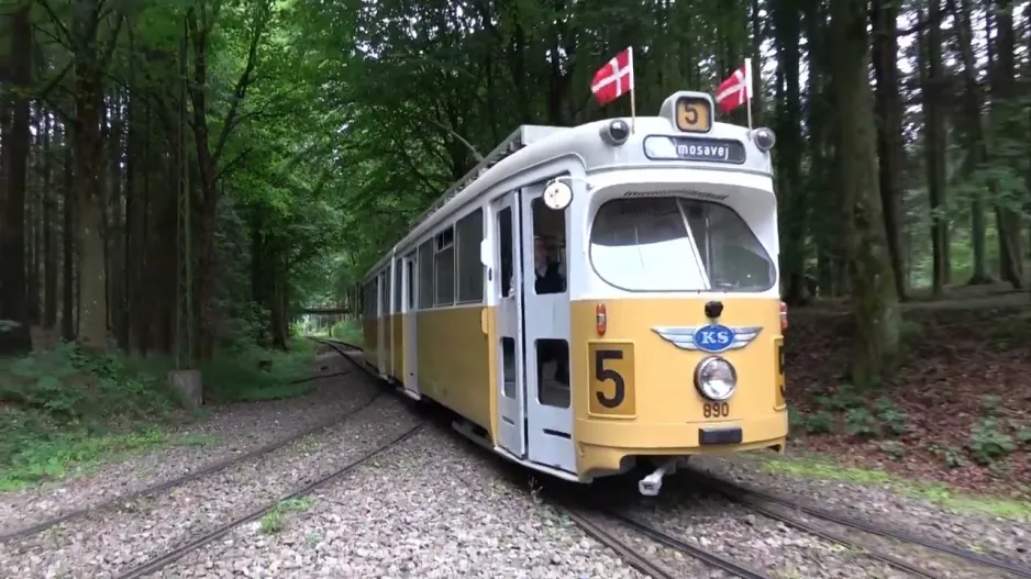 Das Eisenbahnmuseum in Skjoldenæsholm 29.07.2023