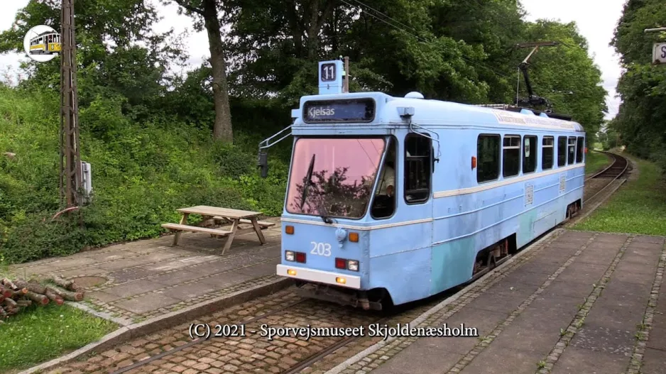 Das Straßenbahnmuseum – Überholung der OSLO TRACKS 203