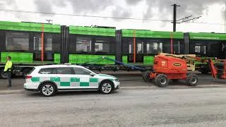 Erste Auslieferung der Straßenbahn in Lund 200729 Reportage