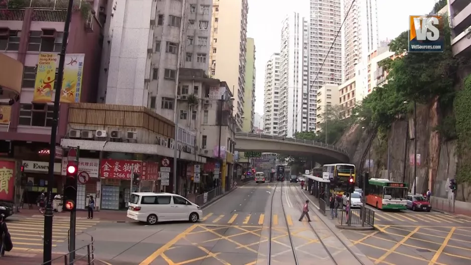 Fahrt mit der Hong Kong Tram (50 Minuten)