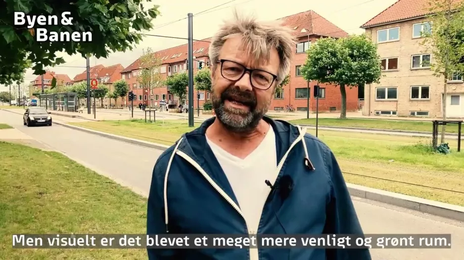 Jarl Abrahamsen aus Byforening Odense über die architektonische Bedeutung der Stadtbahn