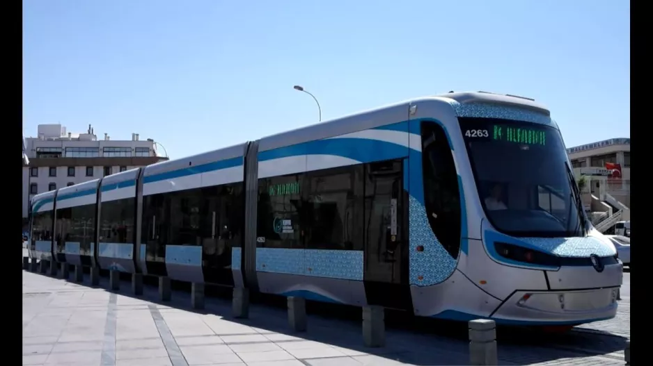 Konya Tram | Alaaddin - Adliye Catenary-free Tram Line