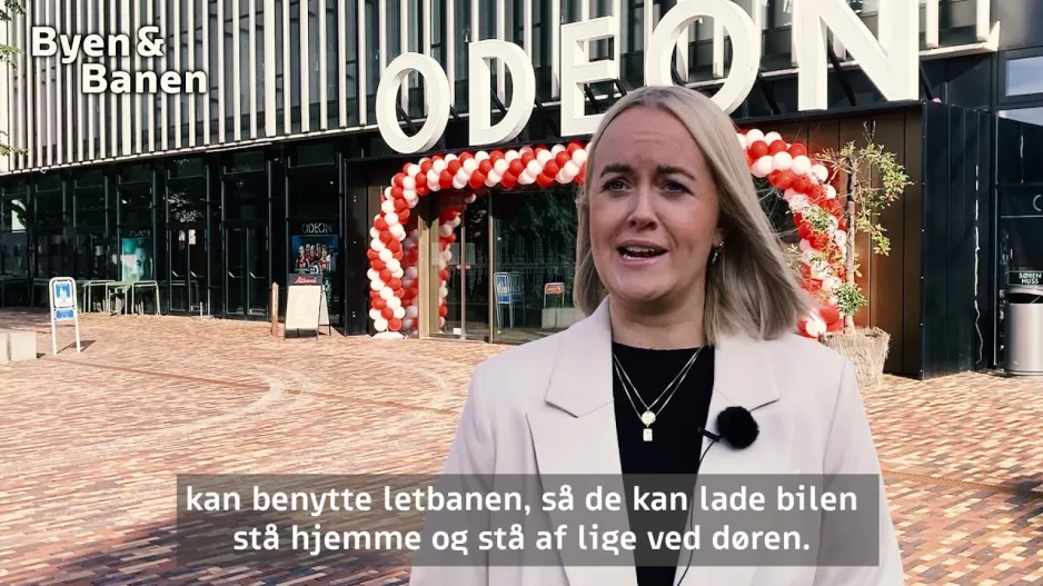 Kulturchef Nanna Løkken Andersen fra Odeon om letbanen