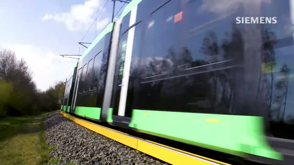 Letbanens grønne tog - Siemens Avenio