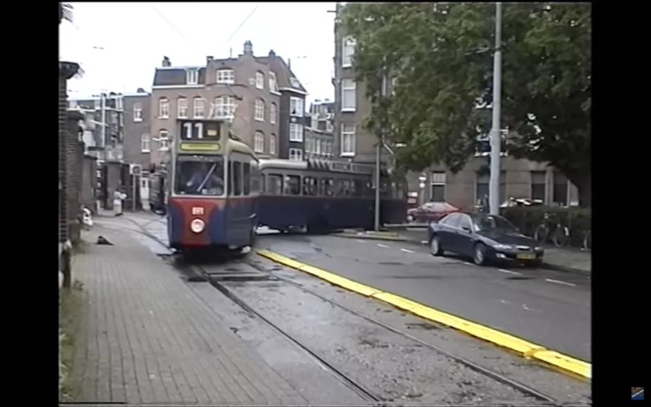 Museum Trams in Amsterdam