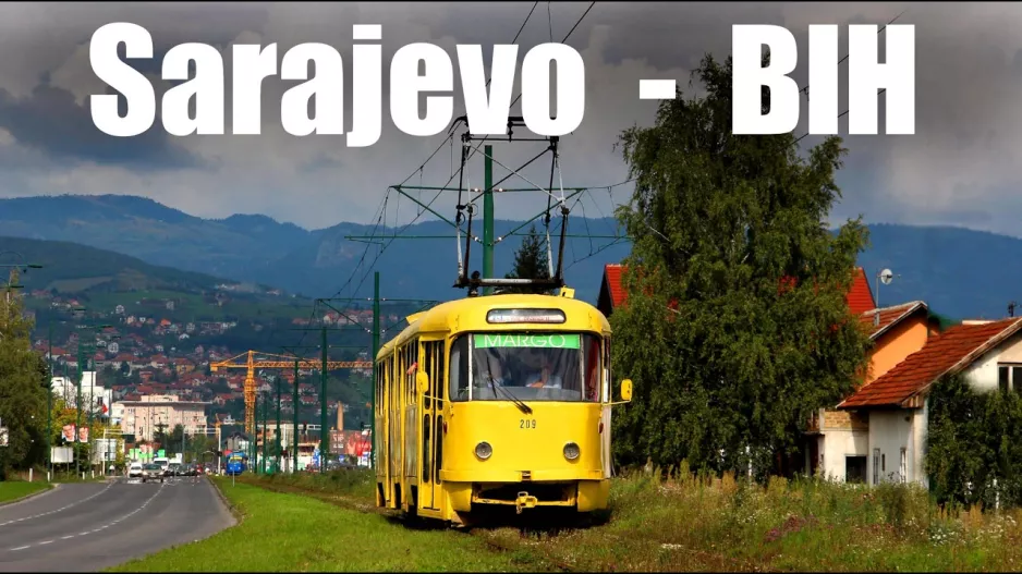 Sarajevo Tram - Die Straßenbahn in Sarajevo
