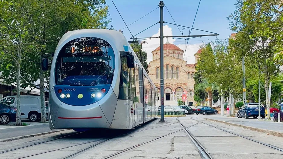 Sirio-Straßenbahnen in Athen – September 2024 | ATr