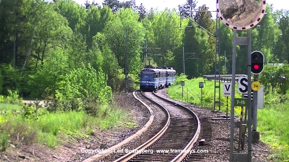 SL Lidingöbanan, Stockholm. Part 10. Talludden stop