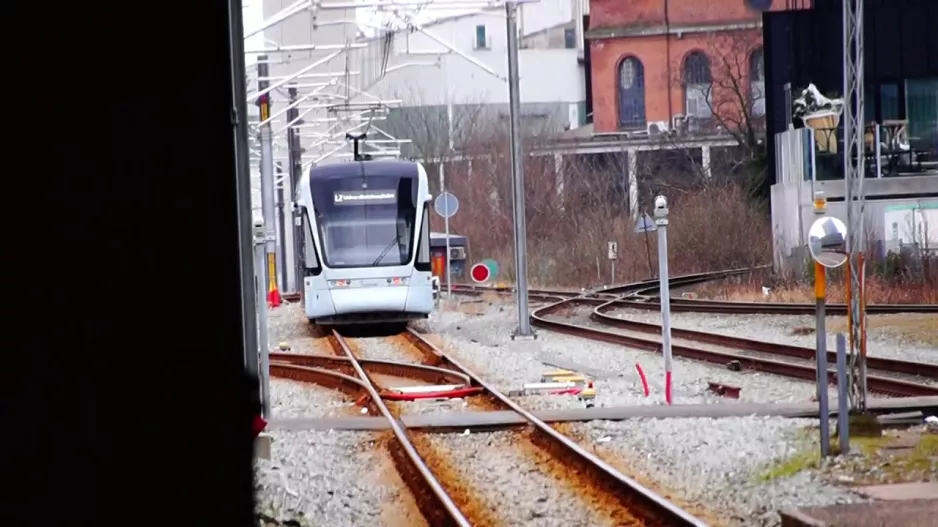 Stadtbahn Aarhus 1. April 2018