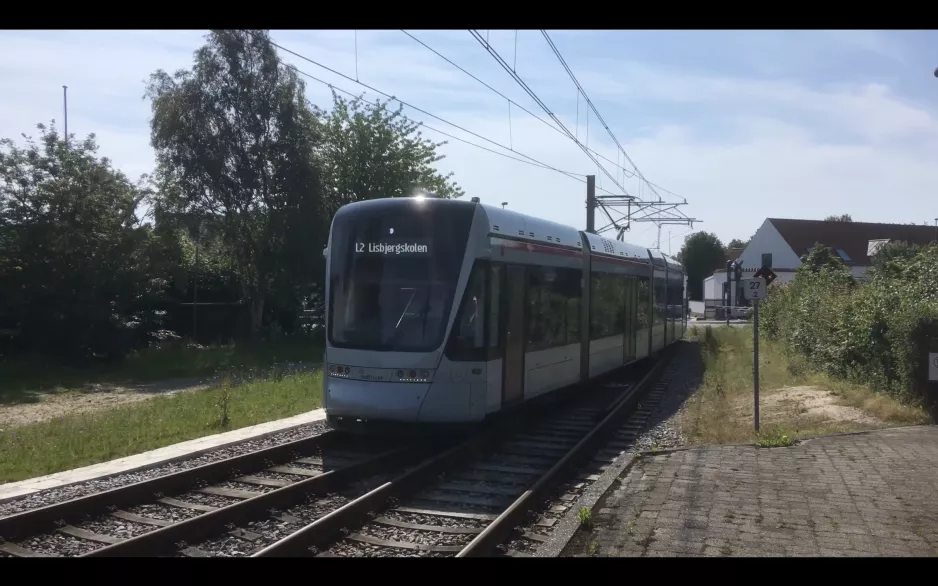 Stadtbahn Aarhus in Tranbjerg und Mårslet 18.06.2019