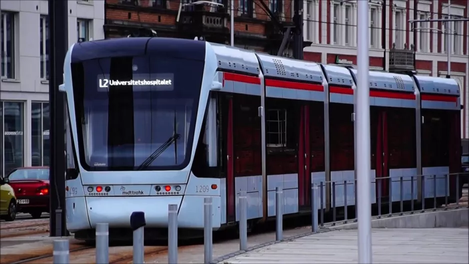 Stadtbahn Aarhus von Daniel Hegaard