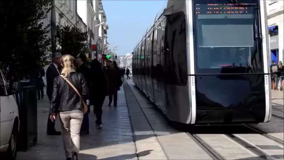 Stadtbahn in Tours