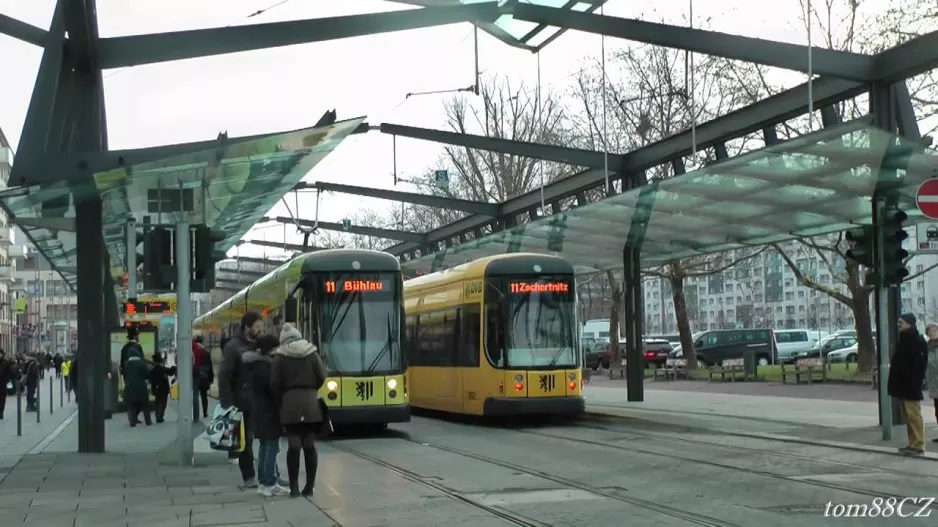 Straßenbahn Dresden / Straßenbahnverkehr in Dresden