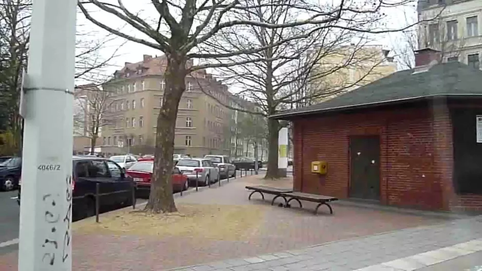 Straßenbahn Görlitz: Fahrt Linie 2 Büchtemannstr. - Heiliges Grab und zurück 06.04.2012