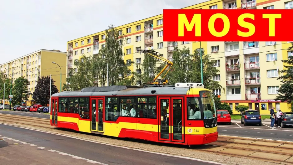 Straßenbahn Most und Litvinov / Straßenbahn direkt von Most - CZ08