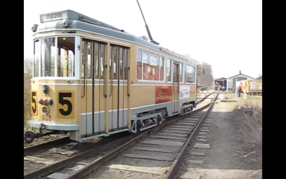 Straßenbahn Skælskør 4. April 2009