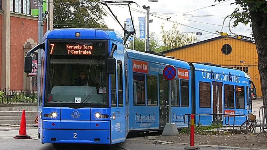 Straßenbahn Tram City September 2013.