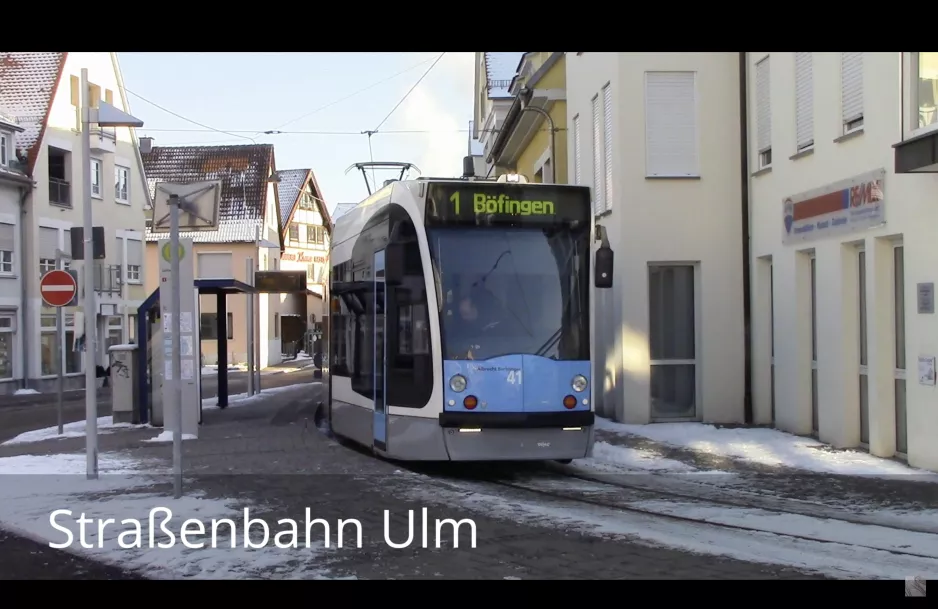 Straßenbahn Ulm Trams in Ulm