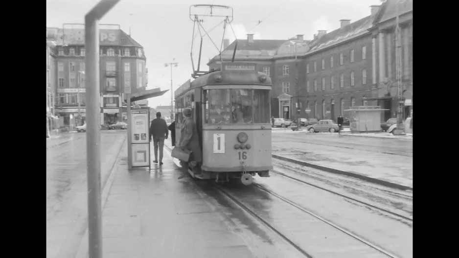 Straßenbahnen in Aarhus (Mai 1963)