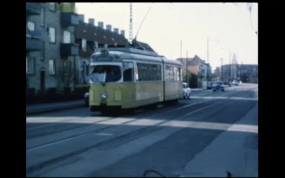 Straßenbahnen in Kopenhagen 1972