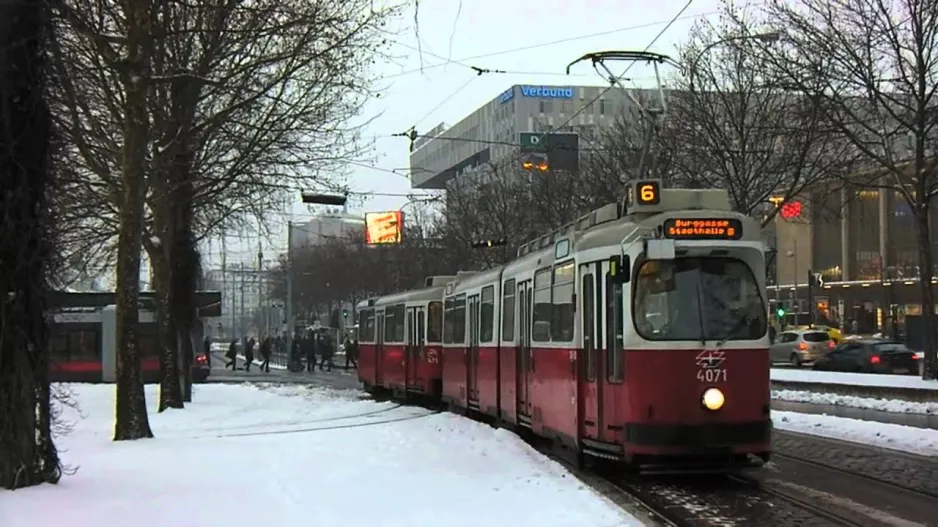 Straßenbahnen in Wien / Noch eine Straßenbahnfahrt in Wien