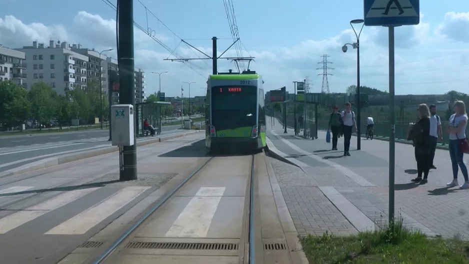 Straßenbahnen Olsztyn 2019 Linie 3