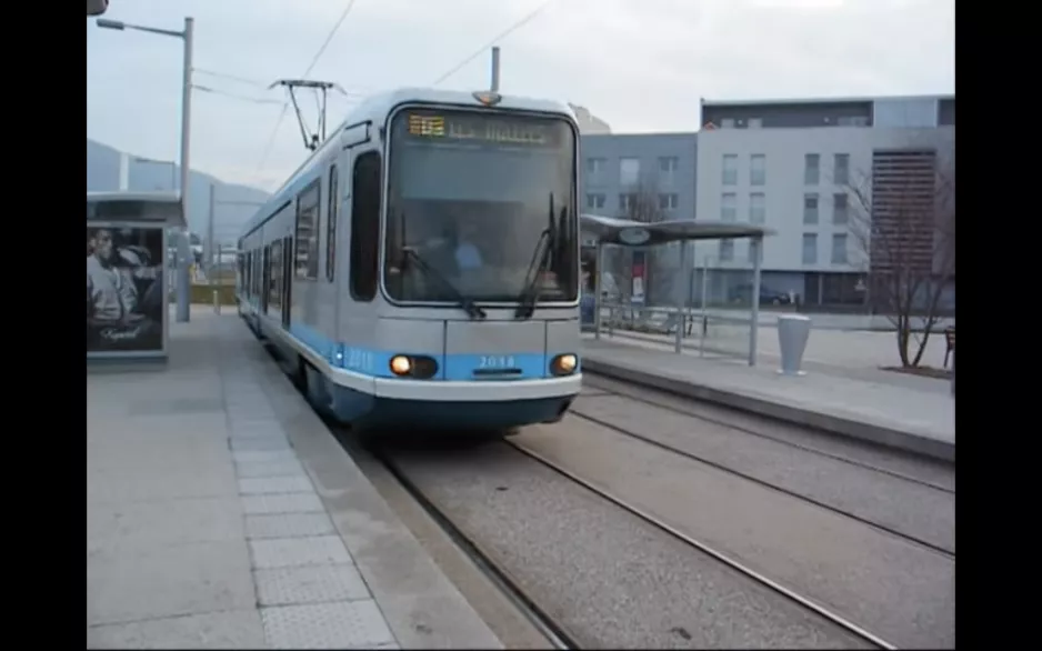 Straßenbahnen von Grenoble / Tramway de Grenoble, Januar 2011