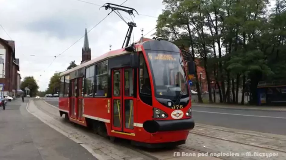 Tramwaje Śląskie Linie 14 Bahnhof Mysłowice – Schleife Katowice Brynów