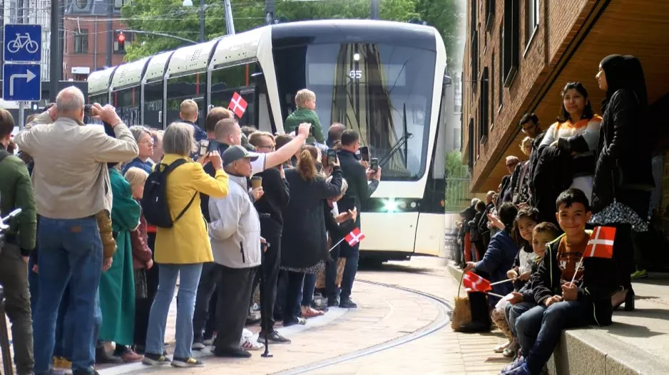 Überwältigender Stadtbahnstart in Odense min By