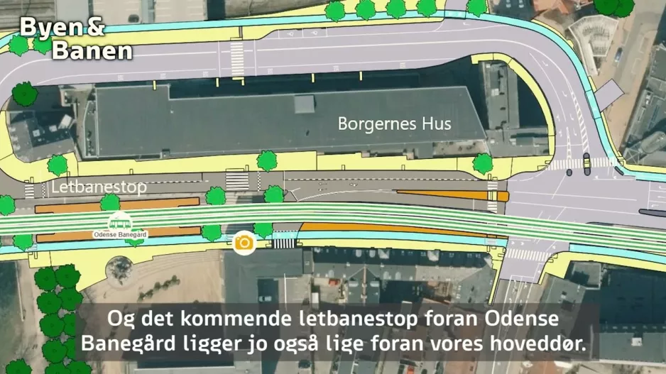 Was bedeutet die Stadtbahn für Borgernes Hus?